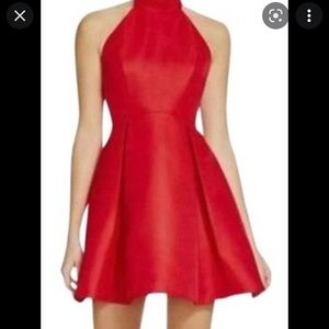 Red Halter Dress